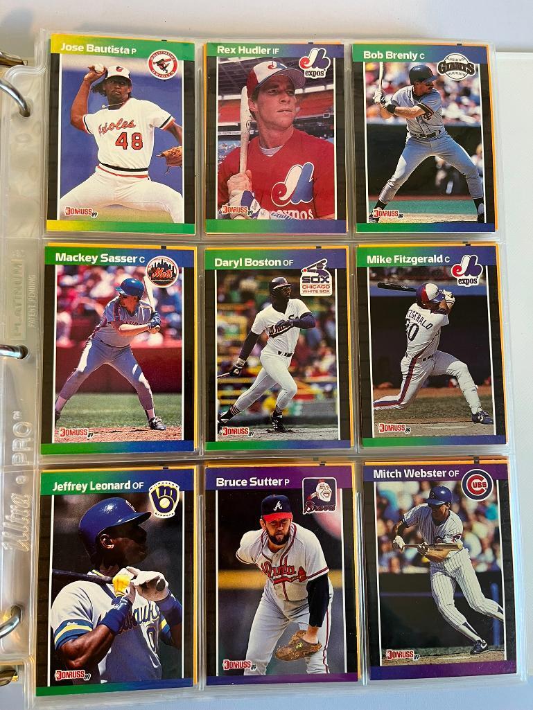 1989 Donruss Baseball Cards