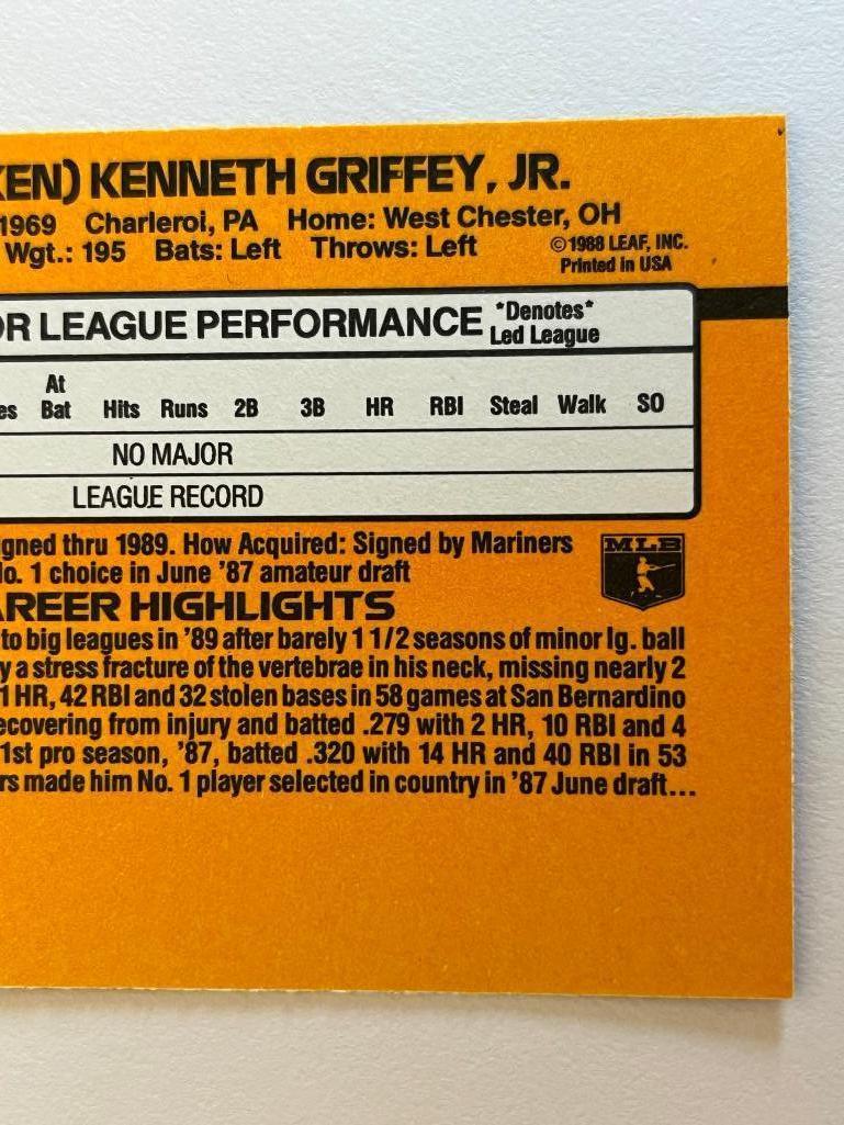 2 Ken Griffey Jr Cards
