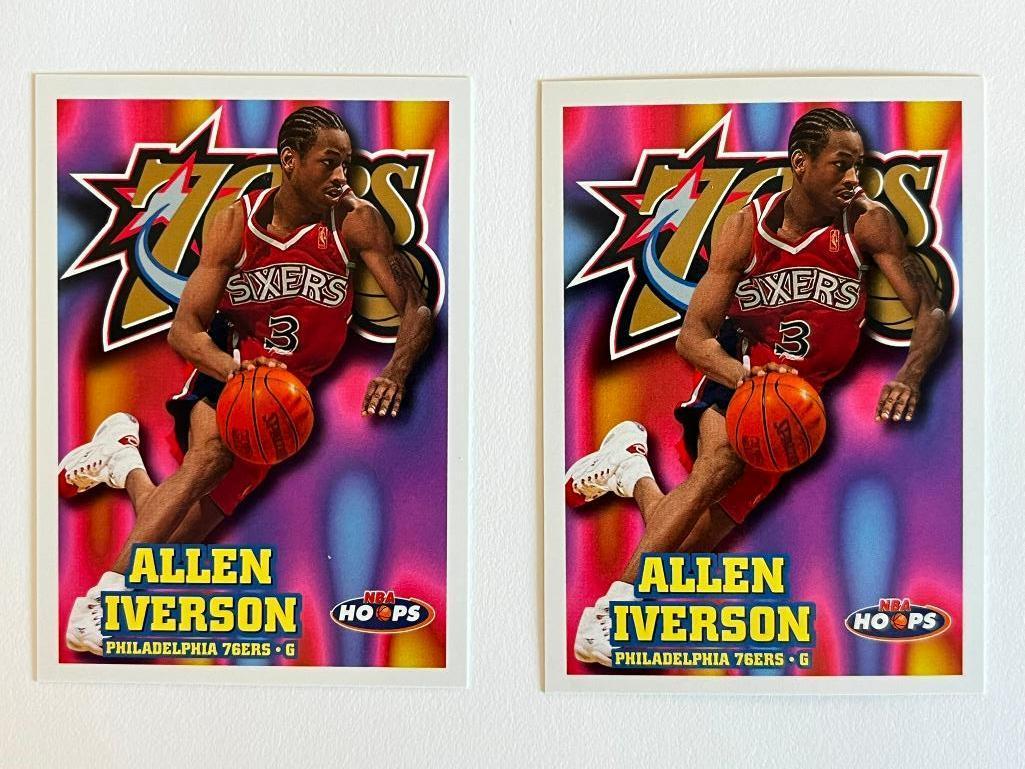 2 Allen Iverson 1997 NBA Hoops