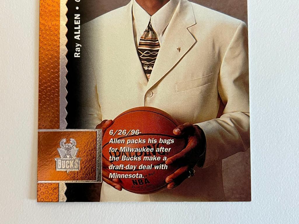 Ray Allen Rookie Card 1996 Upper Deck