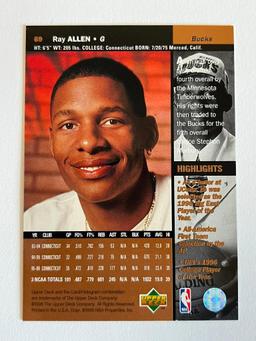 Ray Allen Rookie Card 1996 Upper Deck