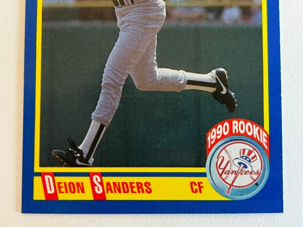 Dion Sanders 1990 Score Rookie Card