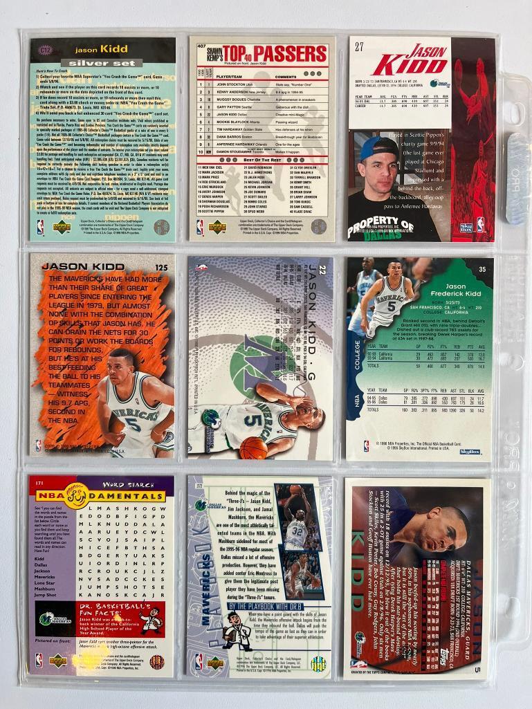 36 Jason Kidd Cards