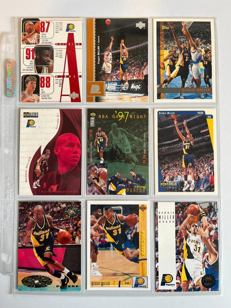 36 Reggie Miller Cards