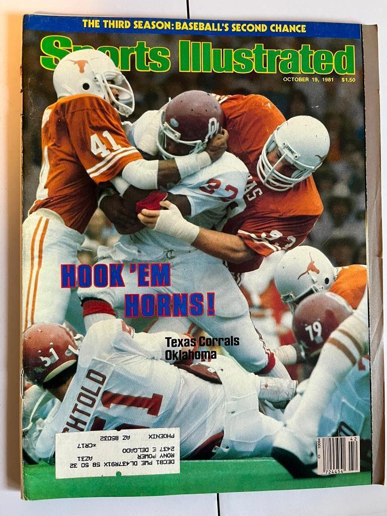 7 College Football Cover Sports Illustrated