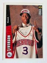 Allen Iverson 1996 Upper Deck Collectors Choice Rookie Card