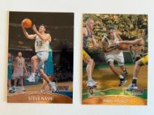 Paul Pierce and Steve Nash 2000 Topps Staduim Club Chrome