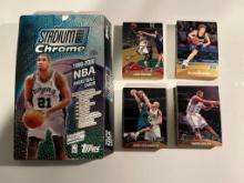 1999-2000 Topps Stadium Club Chrome Basketball Cards