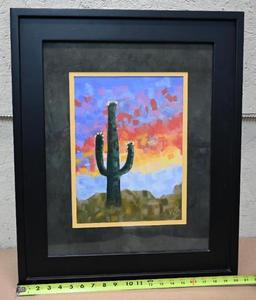 B Barker 2009 Cactus Print