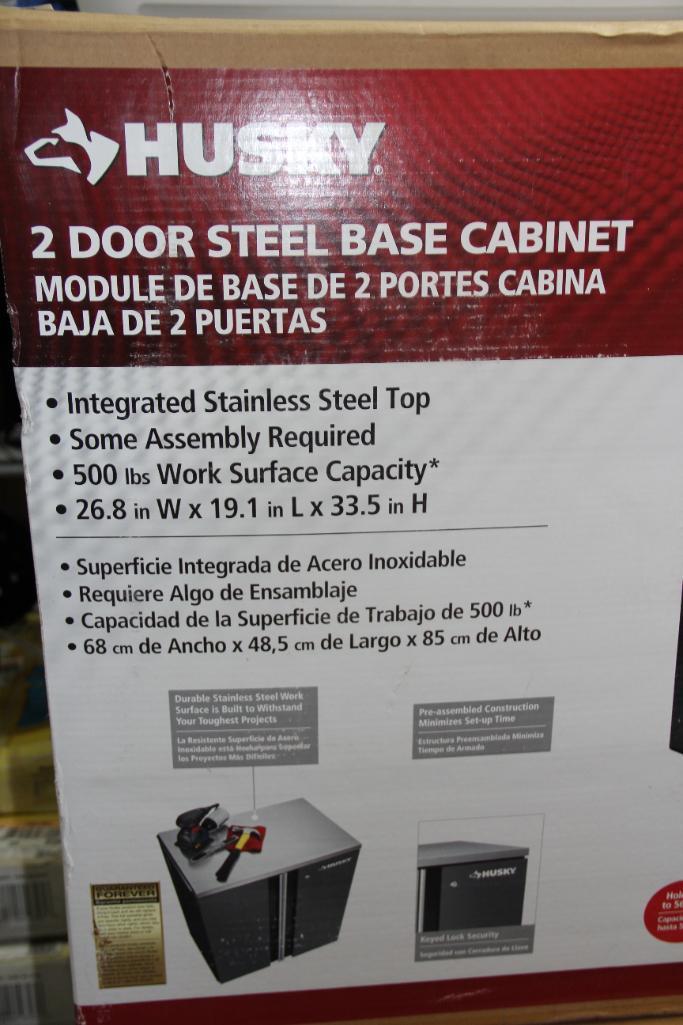 Husky 2-Door Steel Base Cabinet New in Box