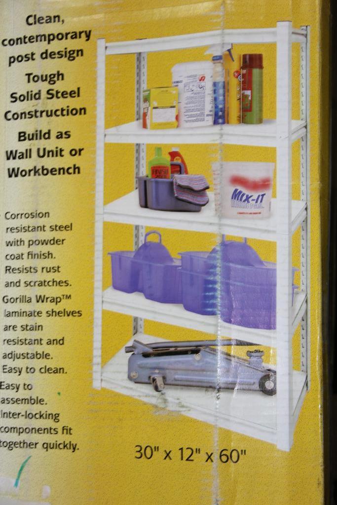 Gorilla Rack Storage Rack System 30" x 12" x 60"