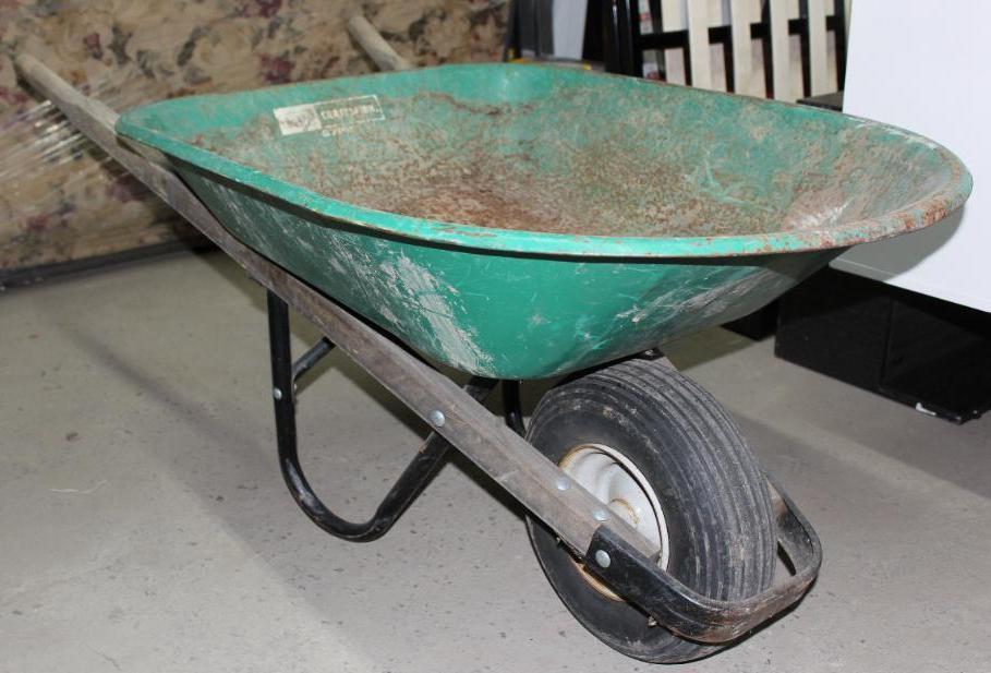 Craftsman Green Wheelbarrow 6782