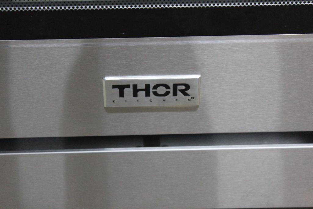 Stainless Glass-Top Thor Electric Range