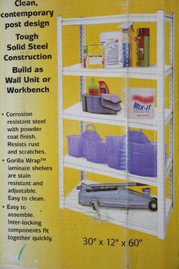 Gorilla Rack Storage Rack System 30" x 12" x 60"