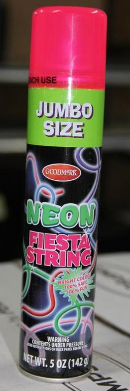 Case of 24 Jumbo Size Neon Fiesta String