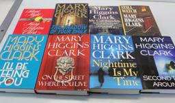 Eight Excellent Signed Hard Cover Books by Mary Higgins Clark