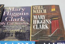 Eight Excellent Signed Hard Cover Books by Mary Higgins Clark