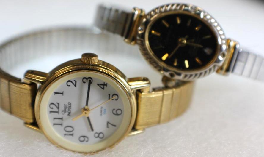 Timex Indiglo and Prestige by Waltham Ladies' Stretch Band Watches