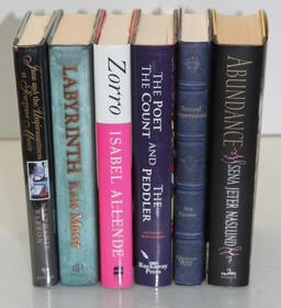 Six Hardcover Novels Signed By The Authors