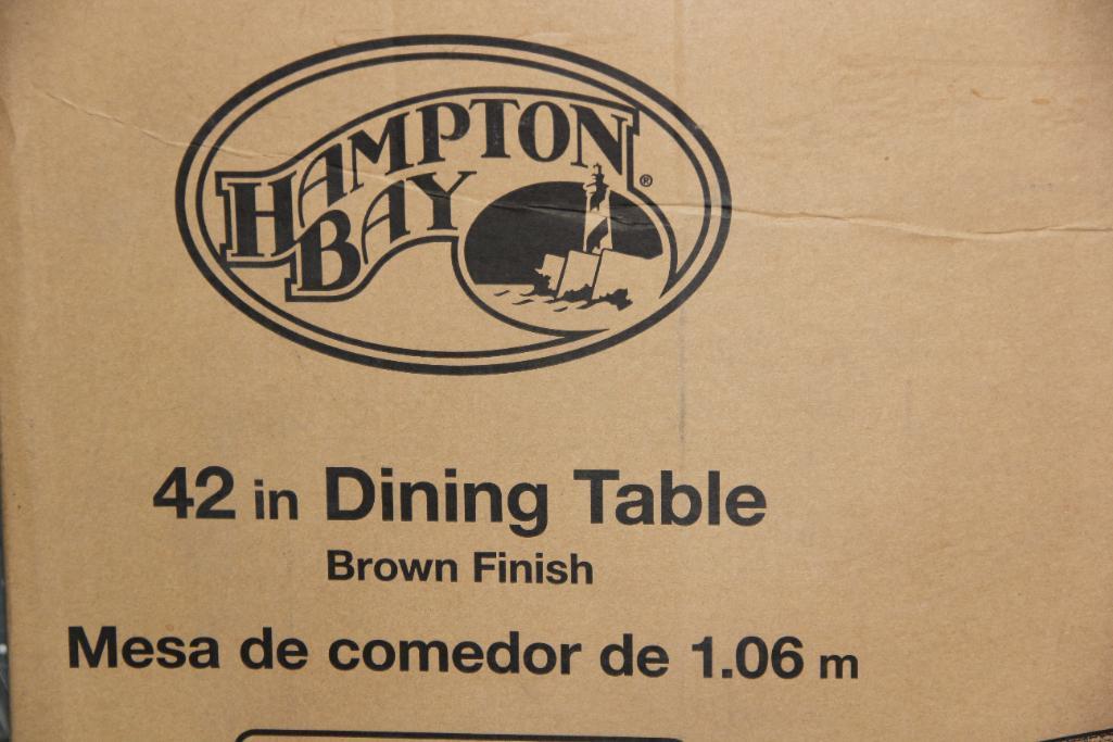 Hampton Bay 42" Patio Dining Table New in Box