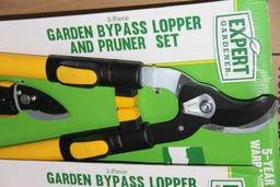 Two Packs of Two-Piece Lopper and Pruner Sets