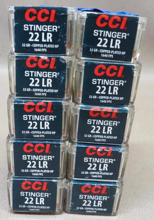 CCI Stinger 22 LR Ammunition