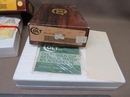 Original Colt, Smith and Wesson and Other Factory Handgun Boxes