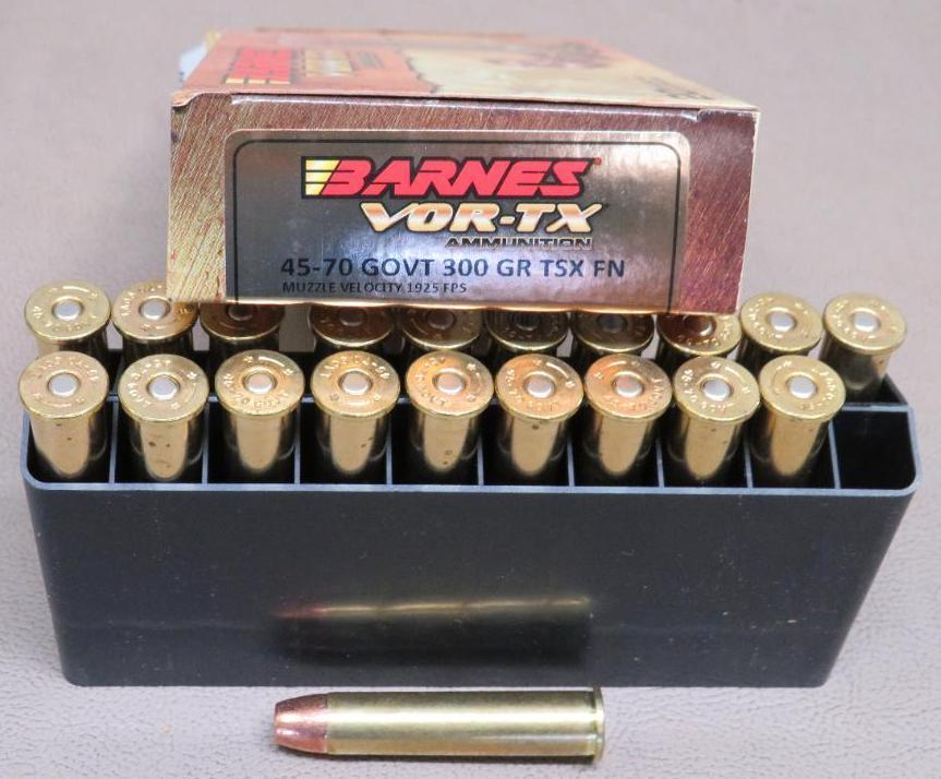 Barnes Vor-TX 45-70 Ammunition