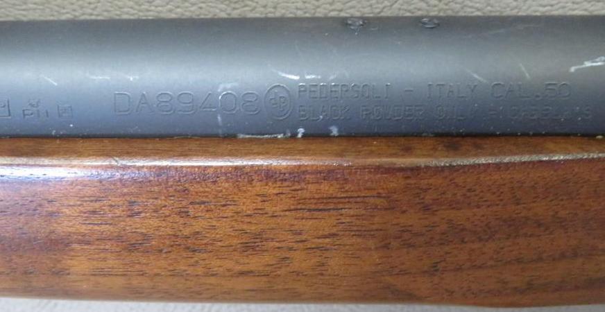 Pedersoli Remington Rolling Block Style Black Powder Rifle