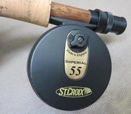 St Croix Imperial 4 Piece Fly Rod with Reel