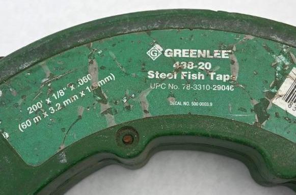 Greenlee model 438-20 200' Fish Tape