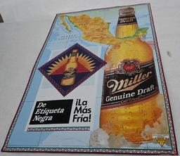 Miller Genuine Draft Mexico Metal Sign