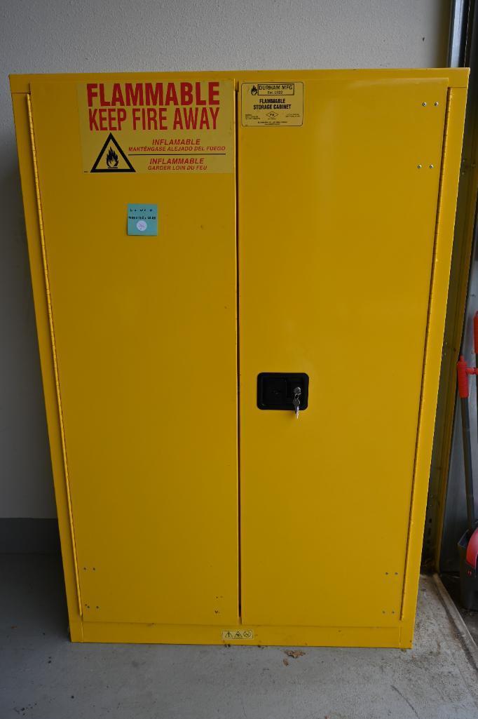 Durham FM Approved 1045-50 Welded 16 Gauge Steel Flammable Cabinet