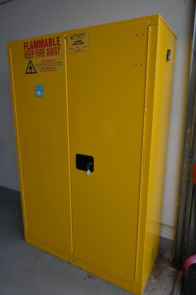 Durham FM Approved 1045-50 Welded 16 Gauge Steel Flammable Cabinet