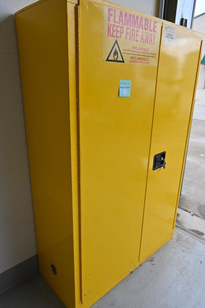 Durham FM Approved 1045-50 Welded 16 Gauge Steel Flammable Cabinet