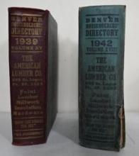 1939 & 1942 Denver Directories