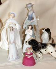 7 Porcelain Figures