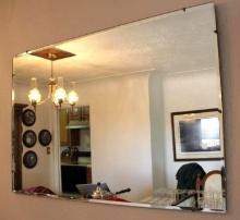 Beveled Glass Rectangular Mirror