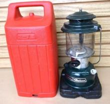 January 1988 Coleman Powerhouse Two Mantel Lantern with Hard Case