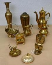 Eleven Piece Brass Assortment