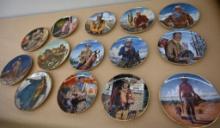 Fourteen Collector Plates