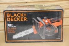 Black and Decker 20V 10" Chainsaw