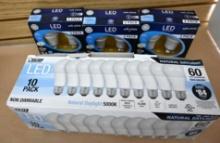 Thirteen LED Light Bulbs