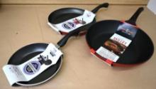 Nordic Ware & Two Faberware Skillets