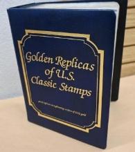 Golden Replica's of U.S. Classic Stamps Album