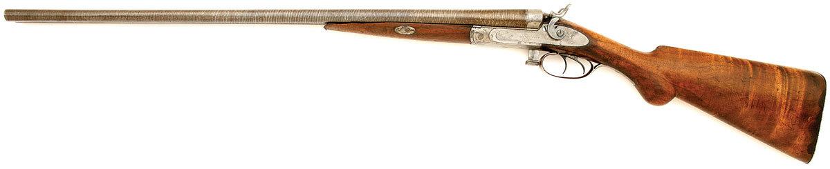 Early and Rare Parker Small Bore Underlifter Double Hammergun