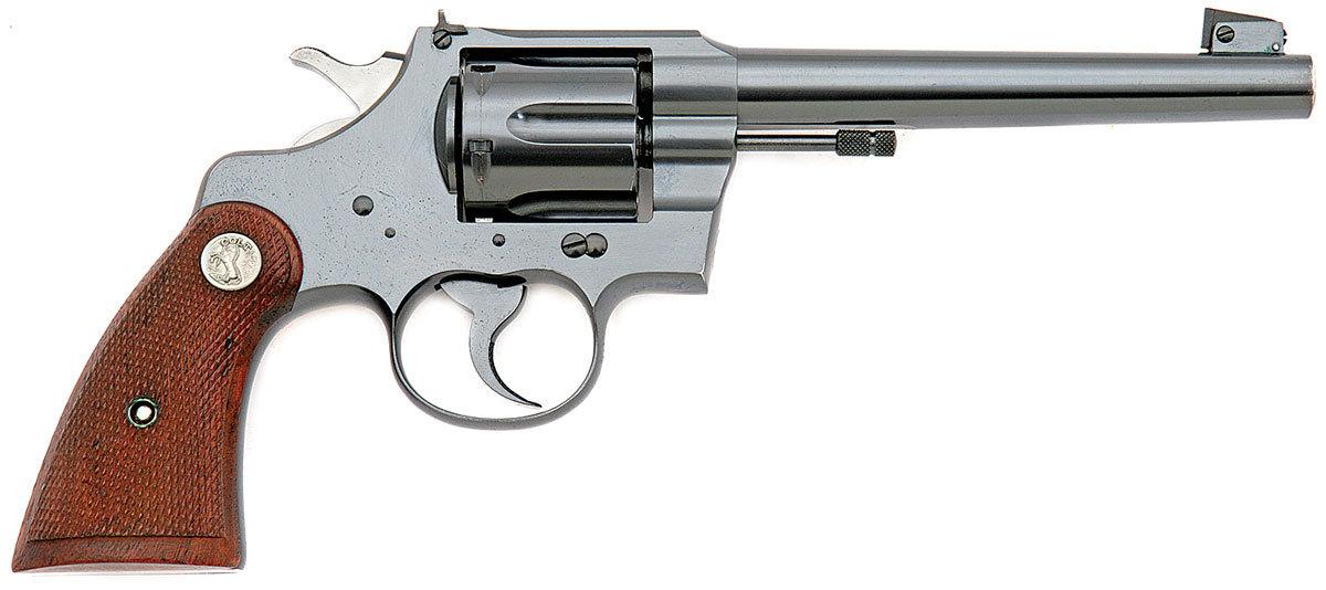 Rare Colt Officers Model Heavy Barrel Target Revolver