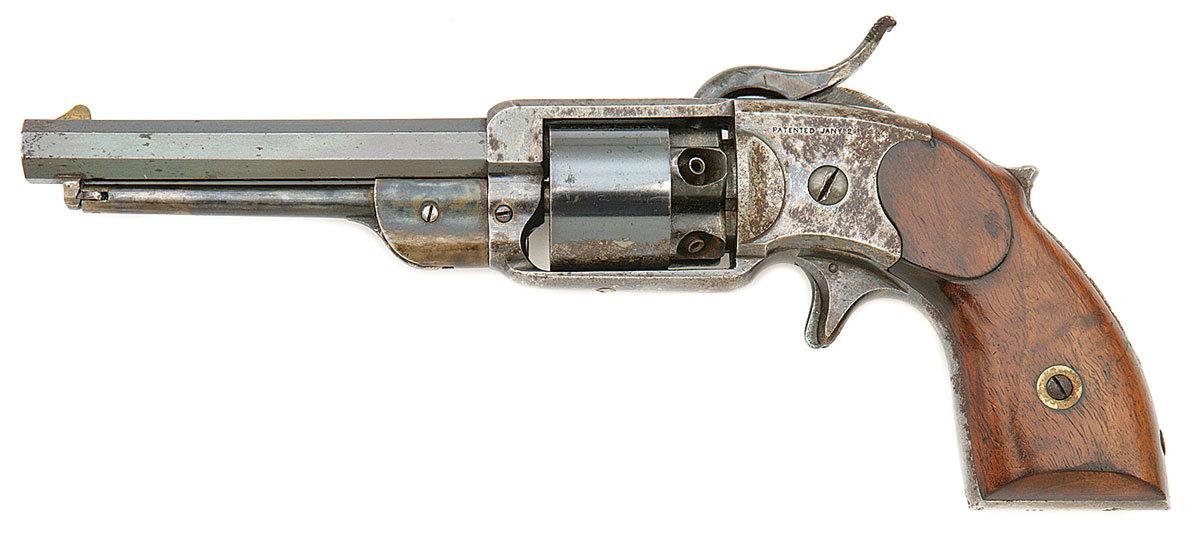 Wonderful C.R. Alsop Navy Model Percussion Revolver