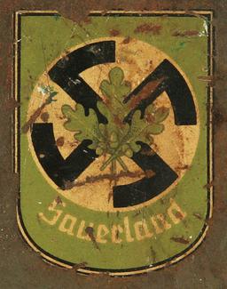 German 1934 Civil Helmet with Freikorps Sauerland Decal