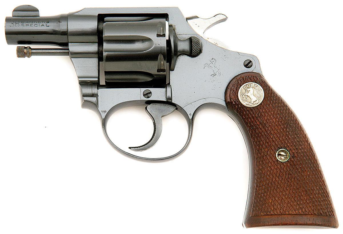 Colt Bankers Special Double Action Revolver